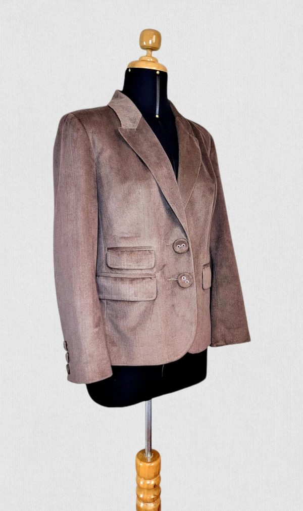 blazer-marron